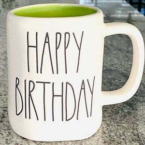 New Rae Dunn Happy Birthday Mug